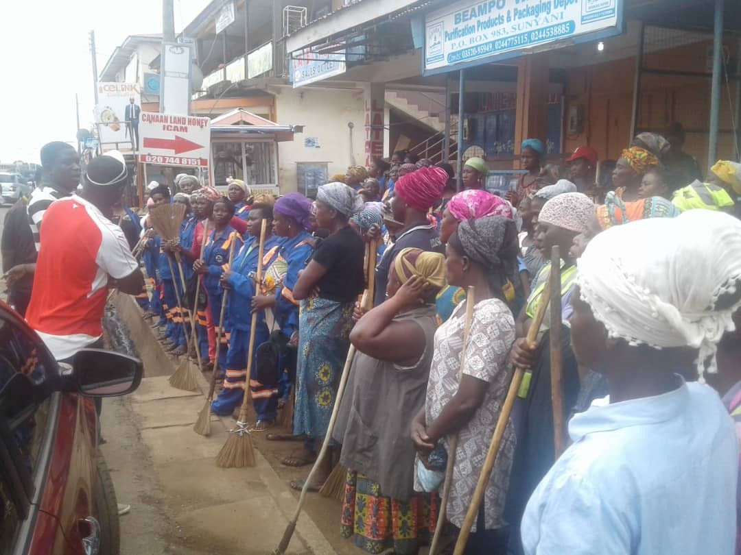 Image of monthly clean up exercises.